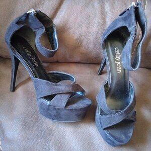 Cathy Jean Black Women's Heels